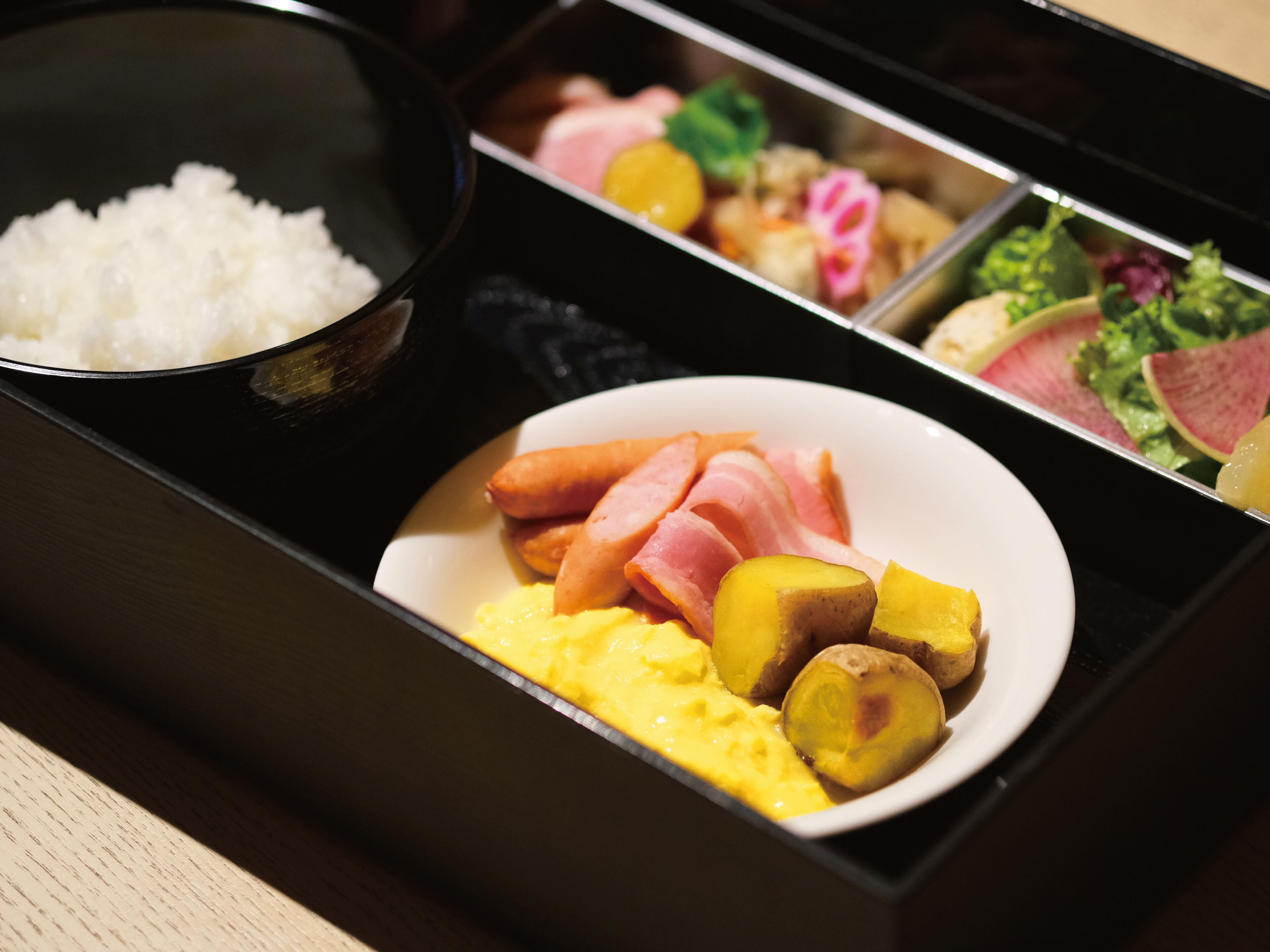 daily japanese breakfast (jpy 2200 per person)