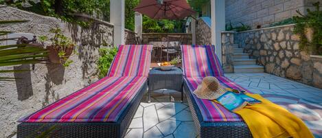 Apartment, 2 Schlafzimmer, Terrasse | Sonnenterrasse