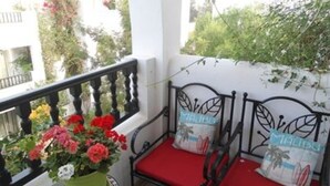 Apartamento, 1 quarto, sacada, vista para o jardim | Sacada