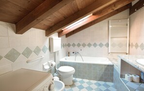 Combined shower/tub