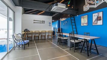 Shared Dormitory, 1 Bedroom, Balcony | Dining