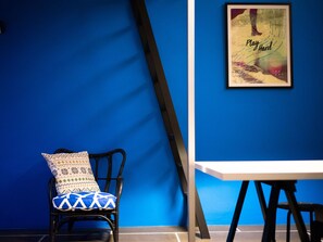 Shared Dormitory, 1 Bedroom, Balcony | Living area