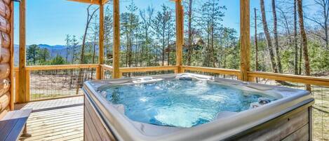 Bain à remous extérieur