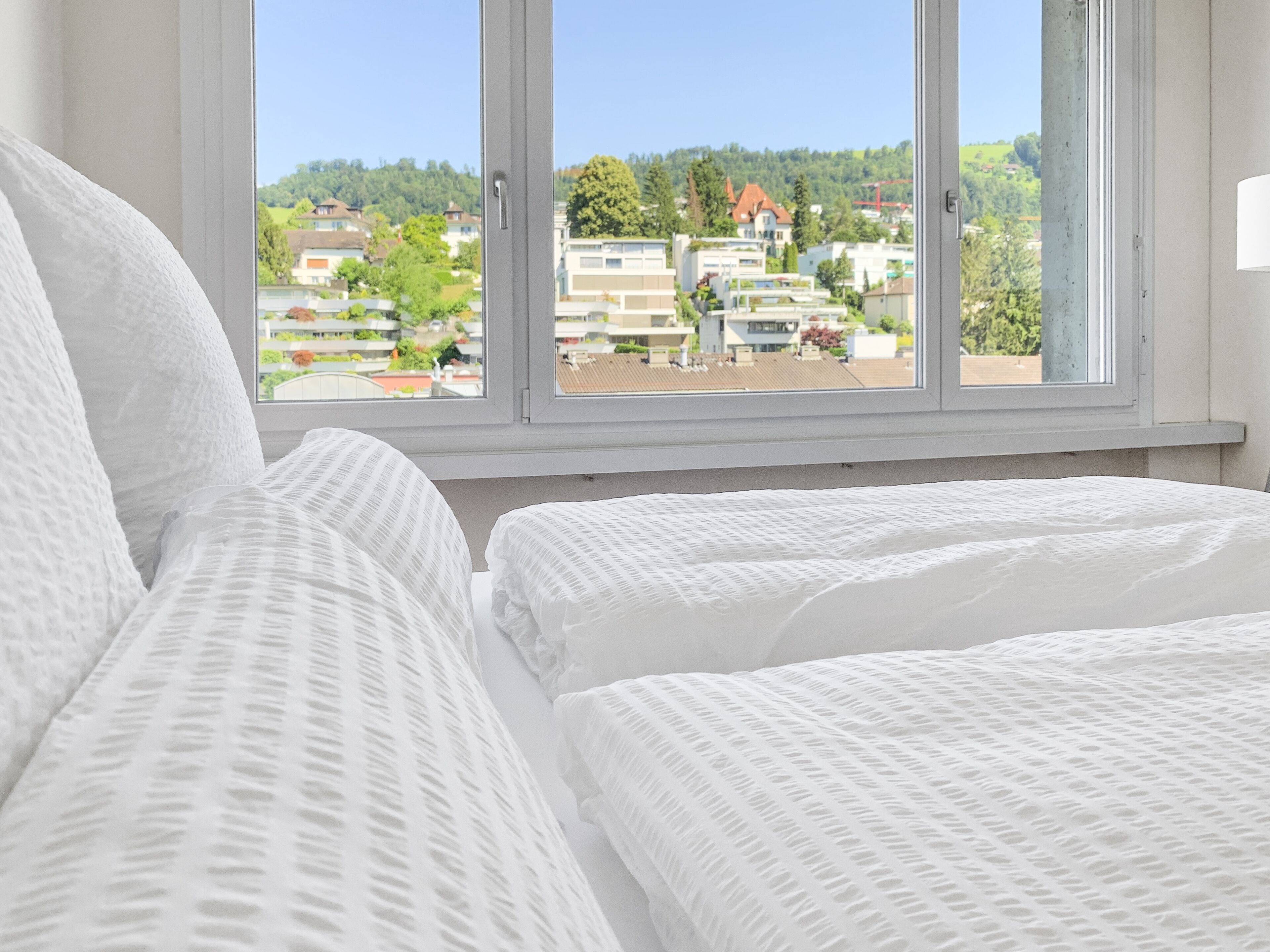 1 dormitorio, tabla de planchar con plancha, cuna de viaje y wifi gratis