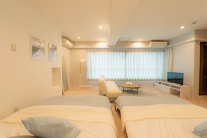 Apartemen, Bebas Asap Rokok | 1 kamar tidur, setrika/meja setrika, Wi-Fi gratis, dan seprai linen