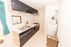 一棟貸し 禁煙 | 専用簡易キッチン | 冷蔵庫、電子レンジ、コンロ、コーヒー / ティーメーカー