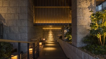 Facciata della struttura