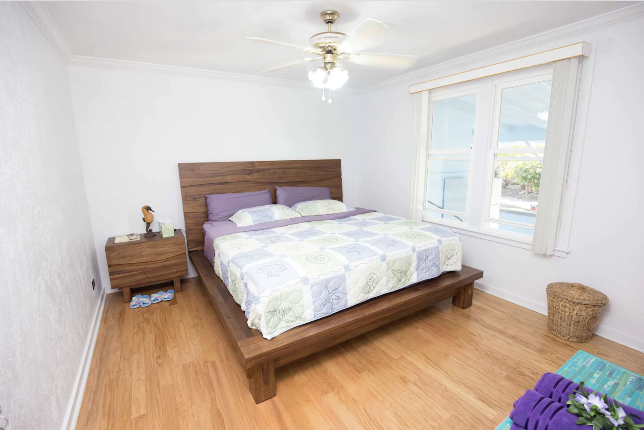 Cozy Oceanview House on 1 acre Orchard