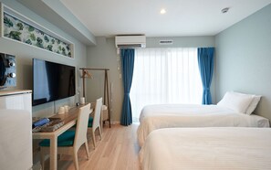 Habitación con 2 camas individuales, no fumadores | Wifi gratis
