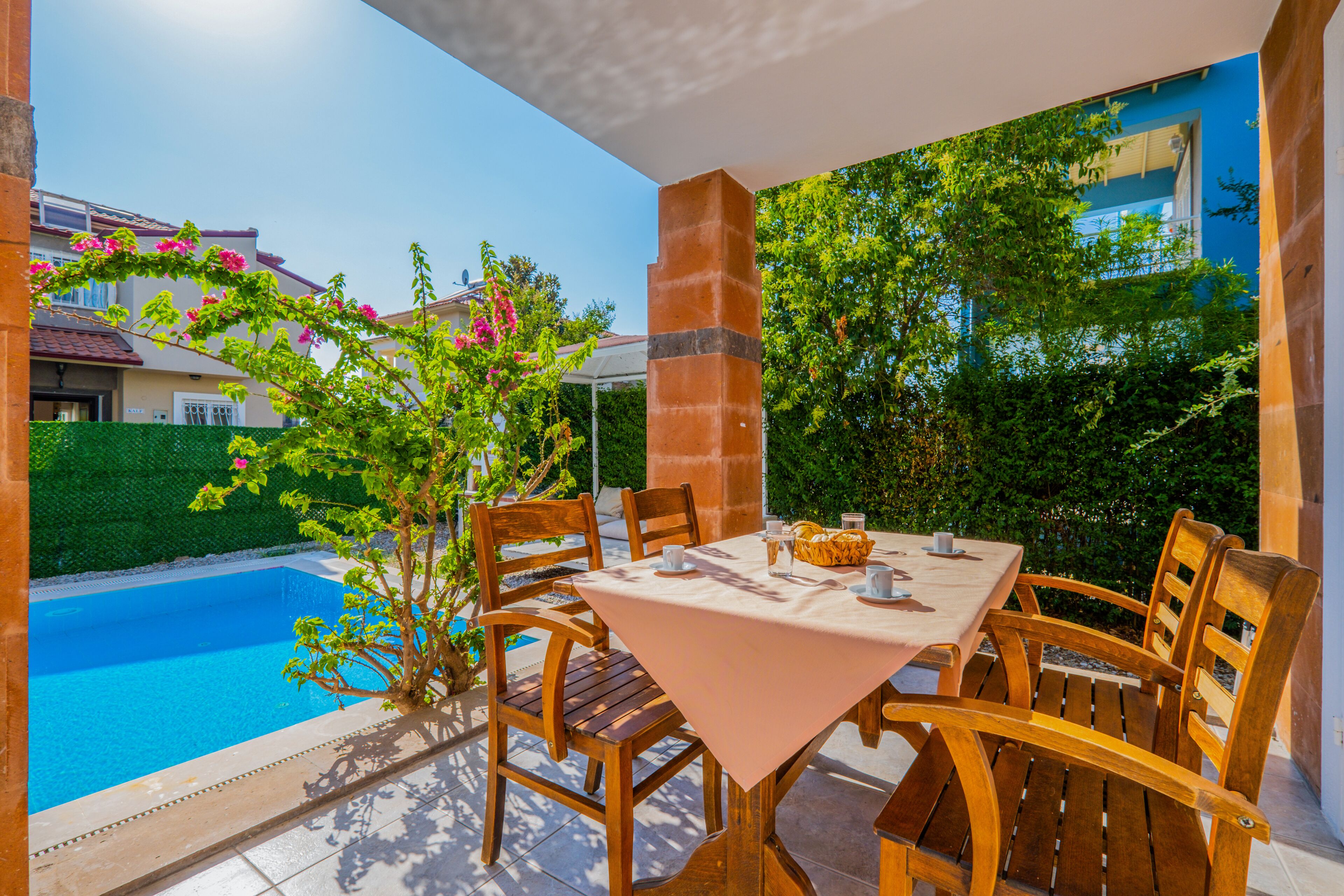 Deluxe-huvila | Näkymä sisäpihalle