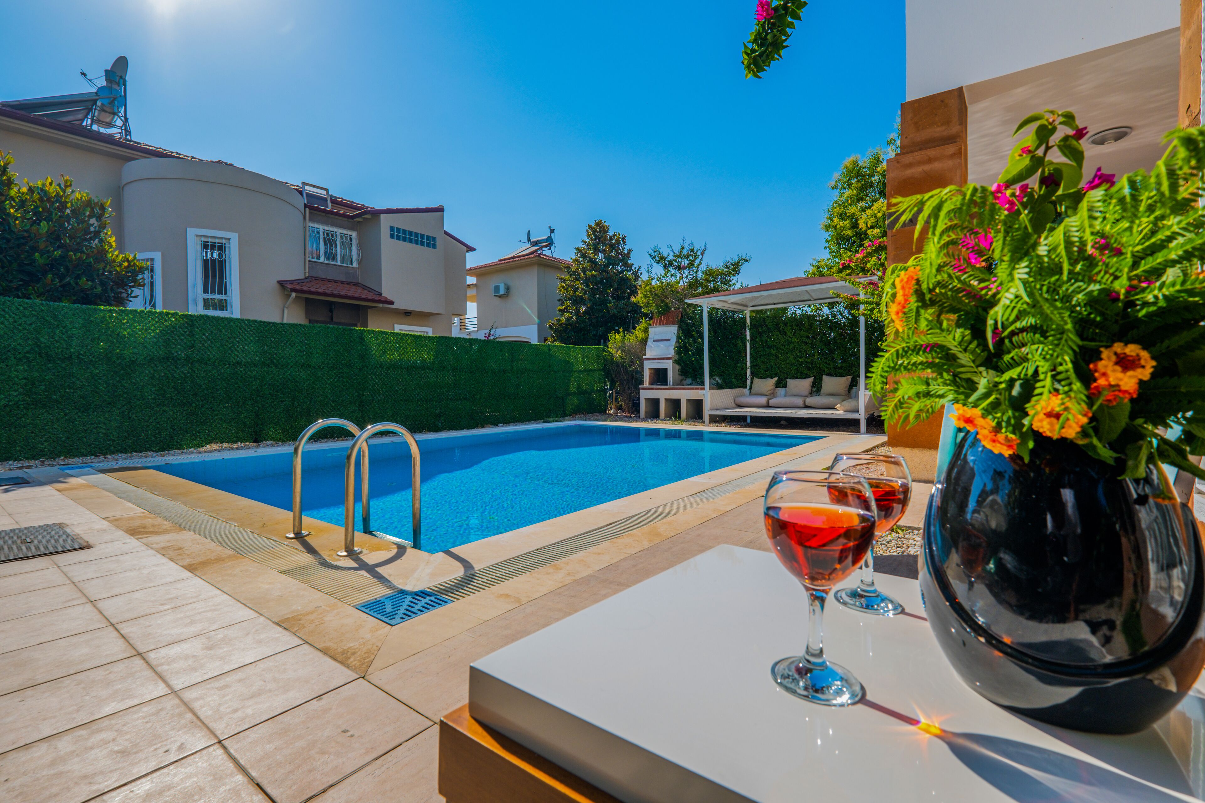 Seasonal outdoor pool