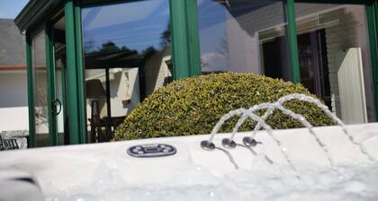 MIL ROSES EN BAIE 9 PERSONNES AVEC JACUZZI PROCHE DU MARQUENTERRE