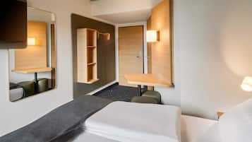 Skrivebord, lydisolering, gratis Wi-Fi, sengetøj