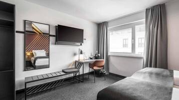 Premium-Doppelzimmer | Schreibtisch, schallisolierte Zimmer, kostenloses WLAN, Bettwäsche