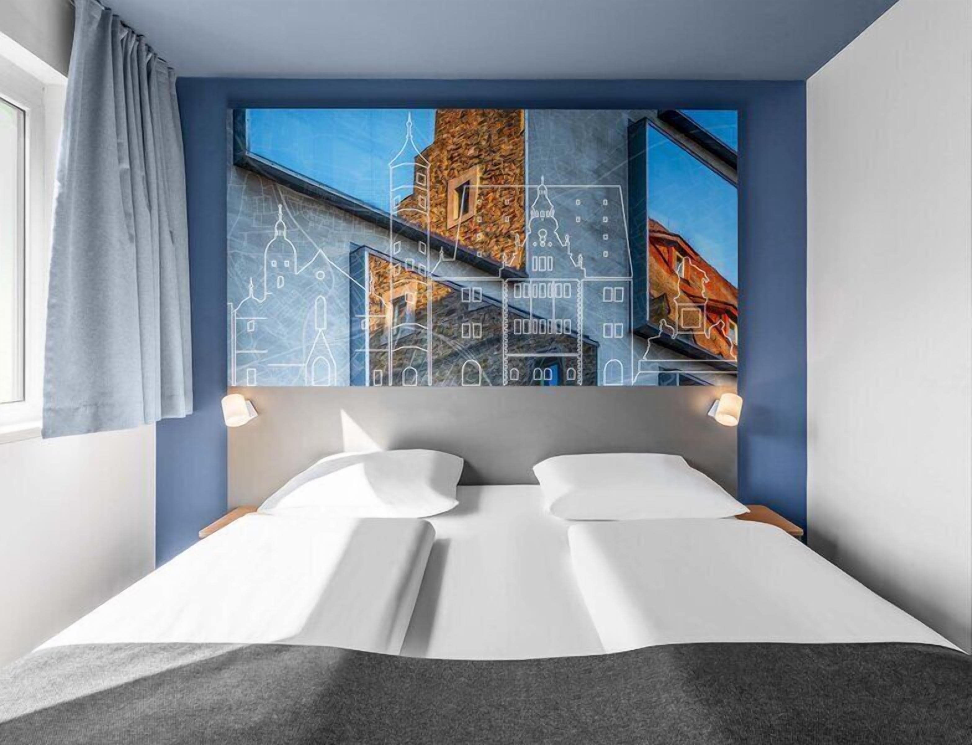 Doppelzimmer | Schreibtisch, schallisolierte Zimmer, kostenloses WLAN, Bettwäsche