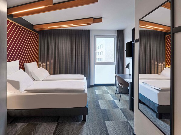 Premium Double Room | Desk, laptop workspace, soundproofing, free WiFi - B&B Hotel Köln-Messe (Cologne)