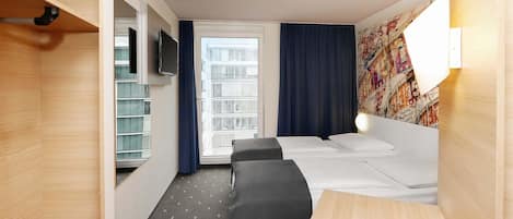 Bureau, chambres insonorisées, Wi-Fi gratuit, draps fournis