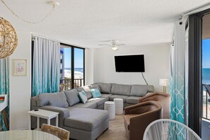 Smart TV - AquaVista 706-W Beachfront w Beach Chairs (Panama City Beach)