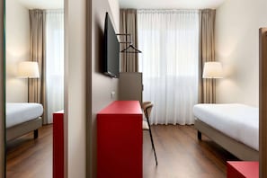 Minibar, in-room safe, desk, blackout curtains