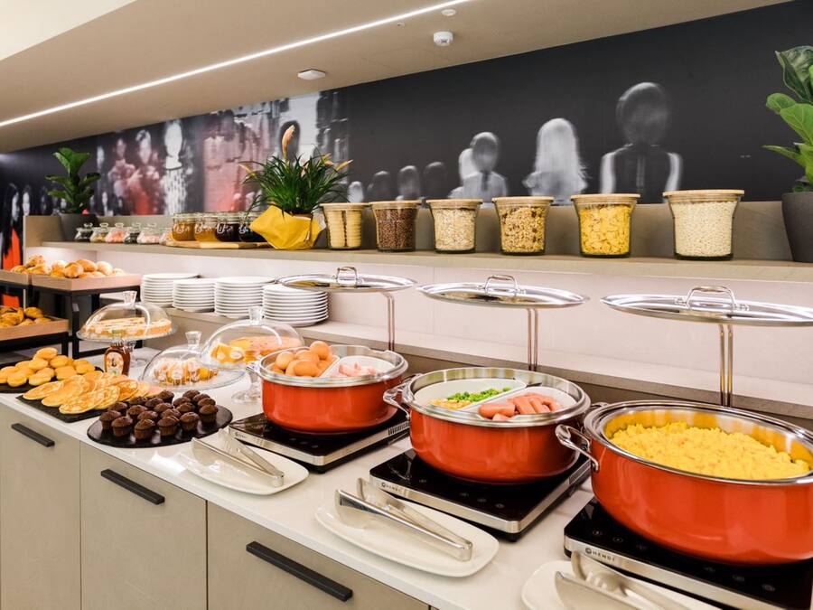 Daily buffet breakfast (EUR 15 per person)