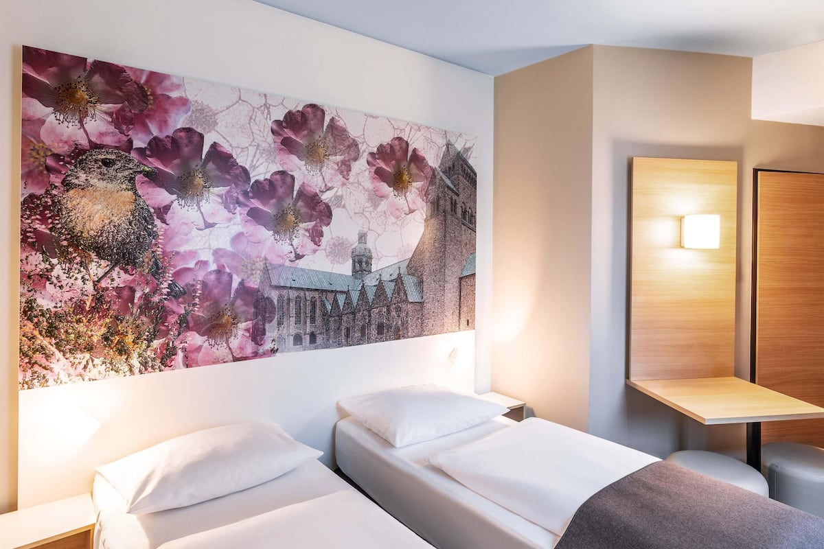 Schallisolierte Zimmer, kostenloses WLAN, BettwÀsche