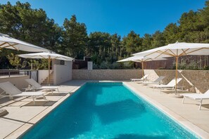 Una piscina climatizada