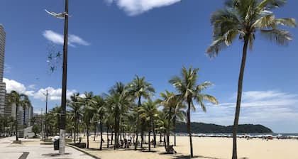 Apartment 100 meters from Praia Grande – Vila Tupi