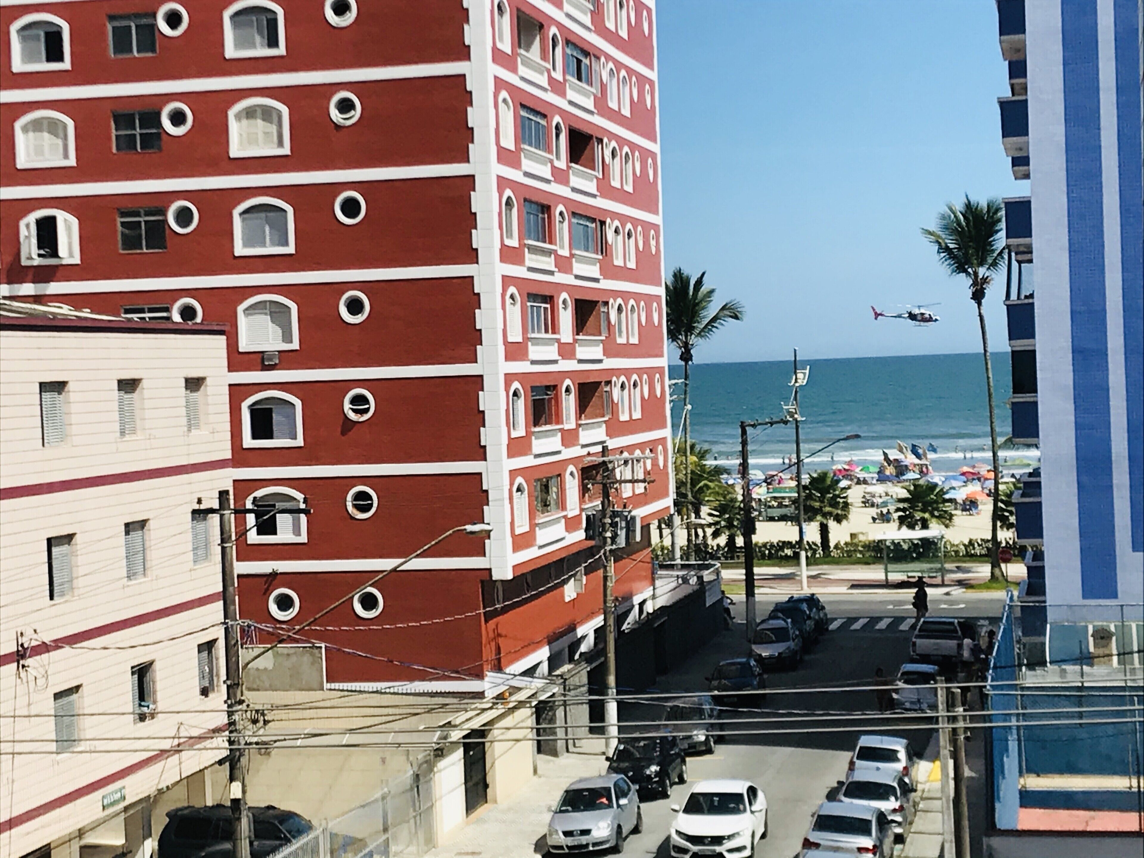 Apartment 100 meters from Praia Grande – Vila Tupi