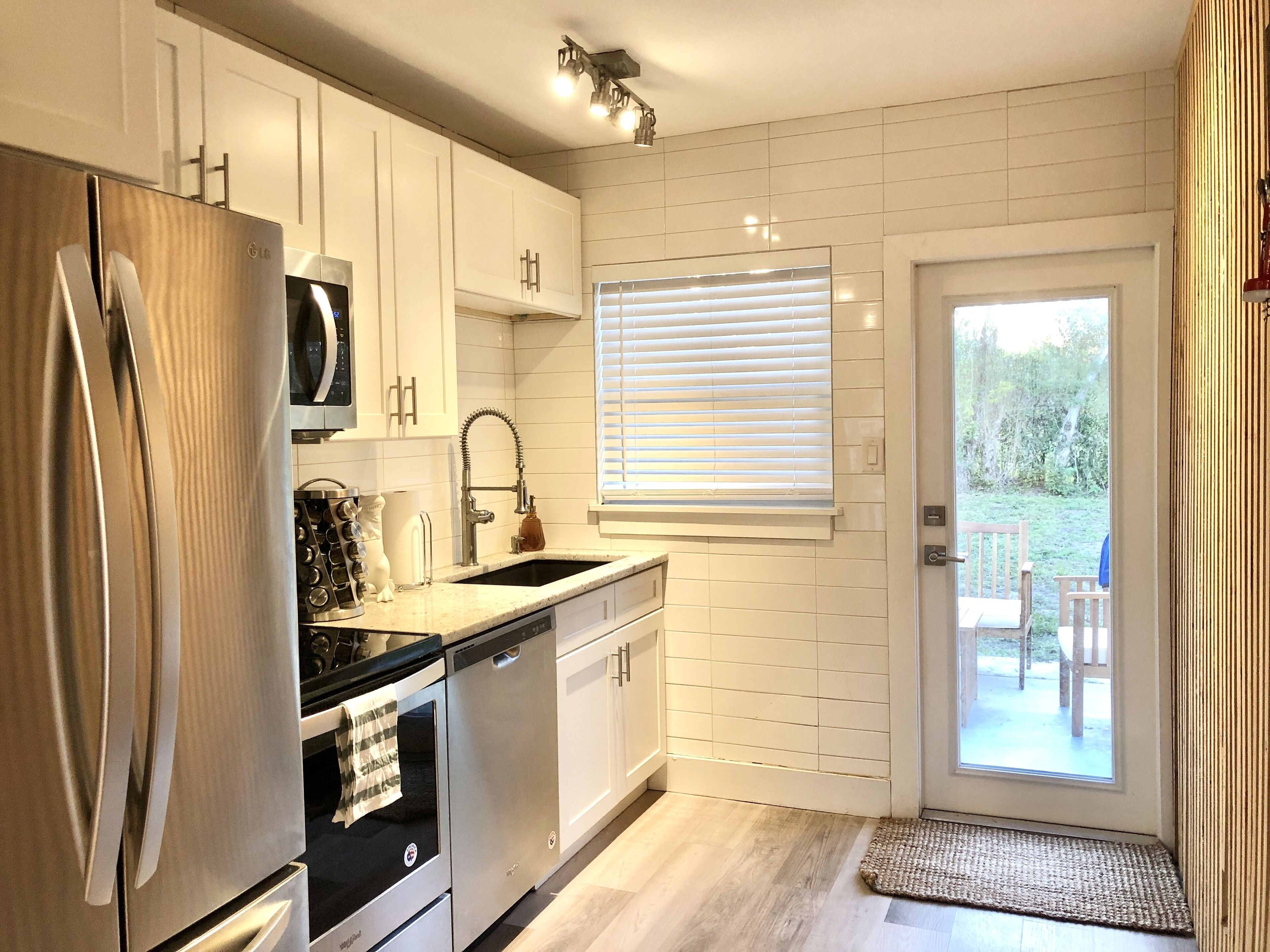 Secluded newly renovated MidMod home.