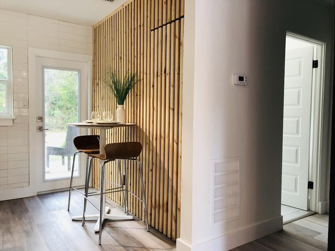 Secluded newly renovated MidMod home.