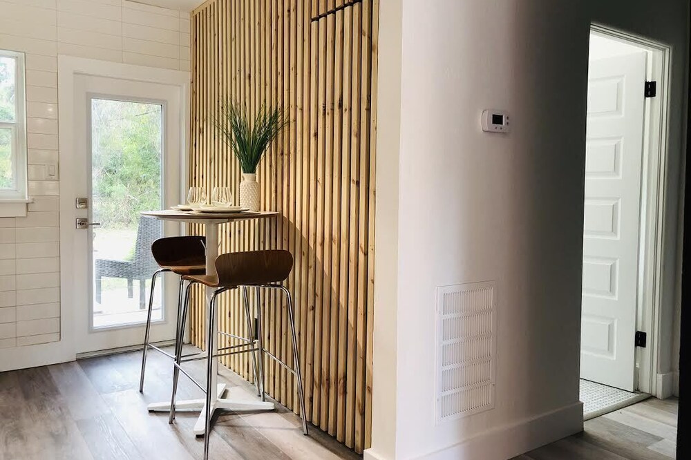 Secluded newly renovated MidMod home.