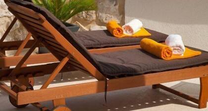 Luxury Villa Bol with private pool, Jacuzzi and sauna by the sea in center of Bol on Brac island