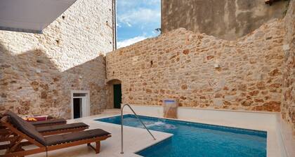 Luxury Villa Bol with private pool, Jacuzzi and sauna by the sea in center of Bol on Brac island