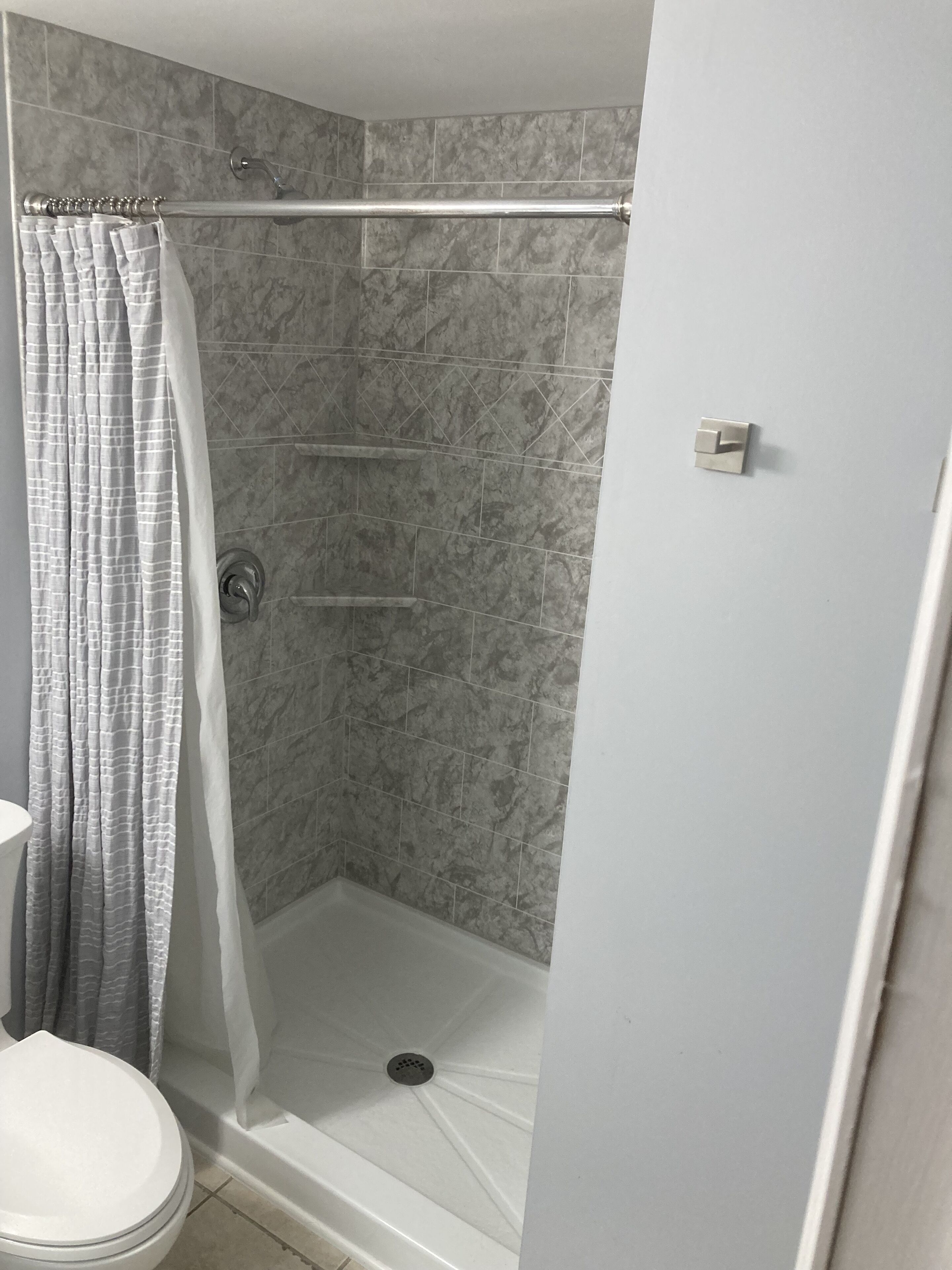 Private Room with private entrance though pool area with its own bathroom. Room 