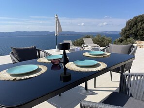 Udendørs spisemuligheder