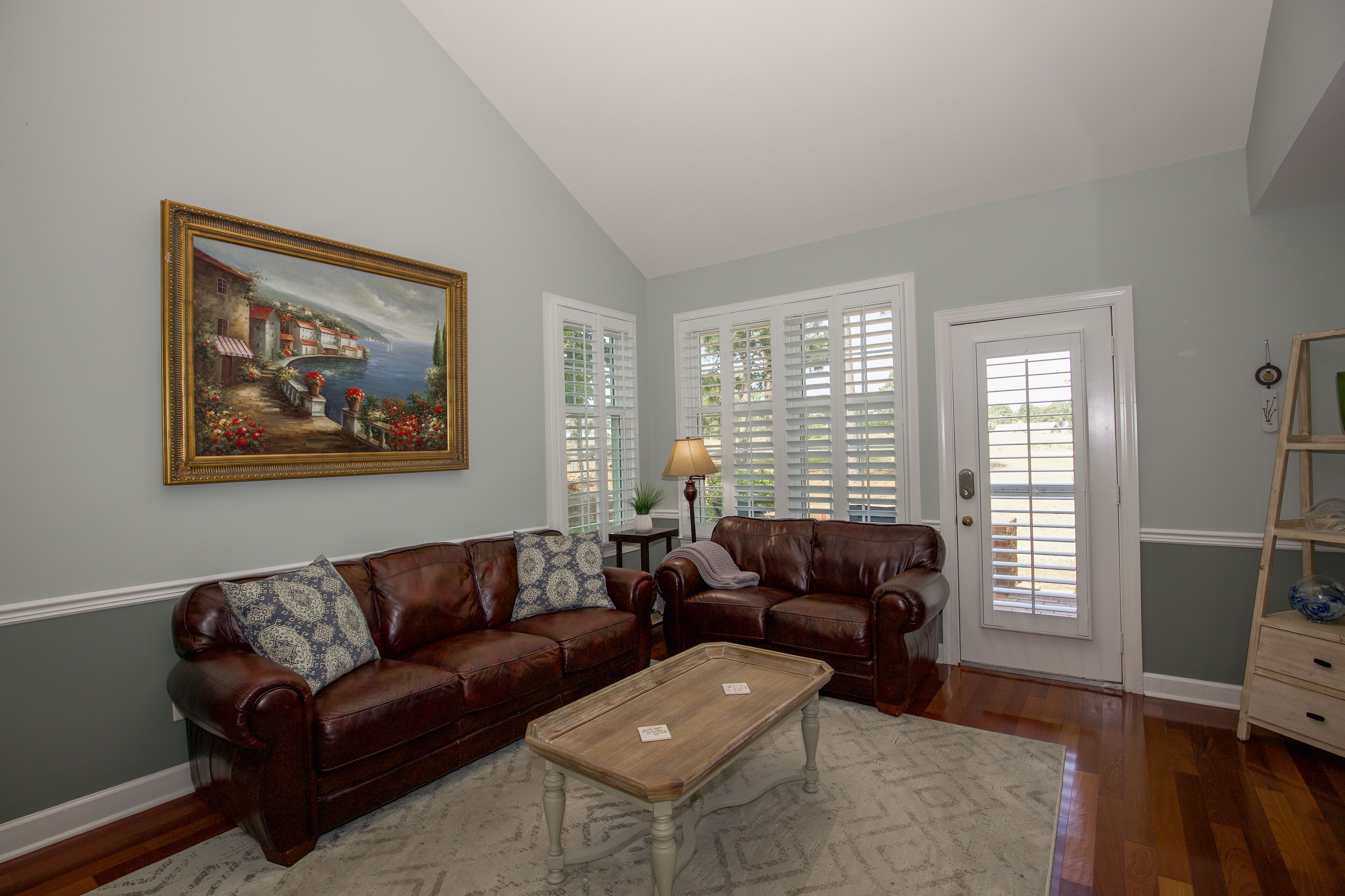 TV connectée, cheminée