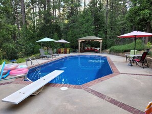 Alberca al aire libre 