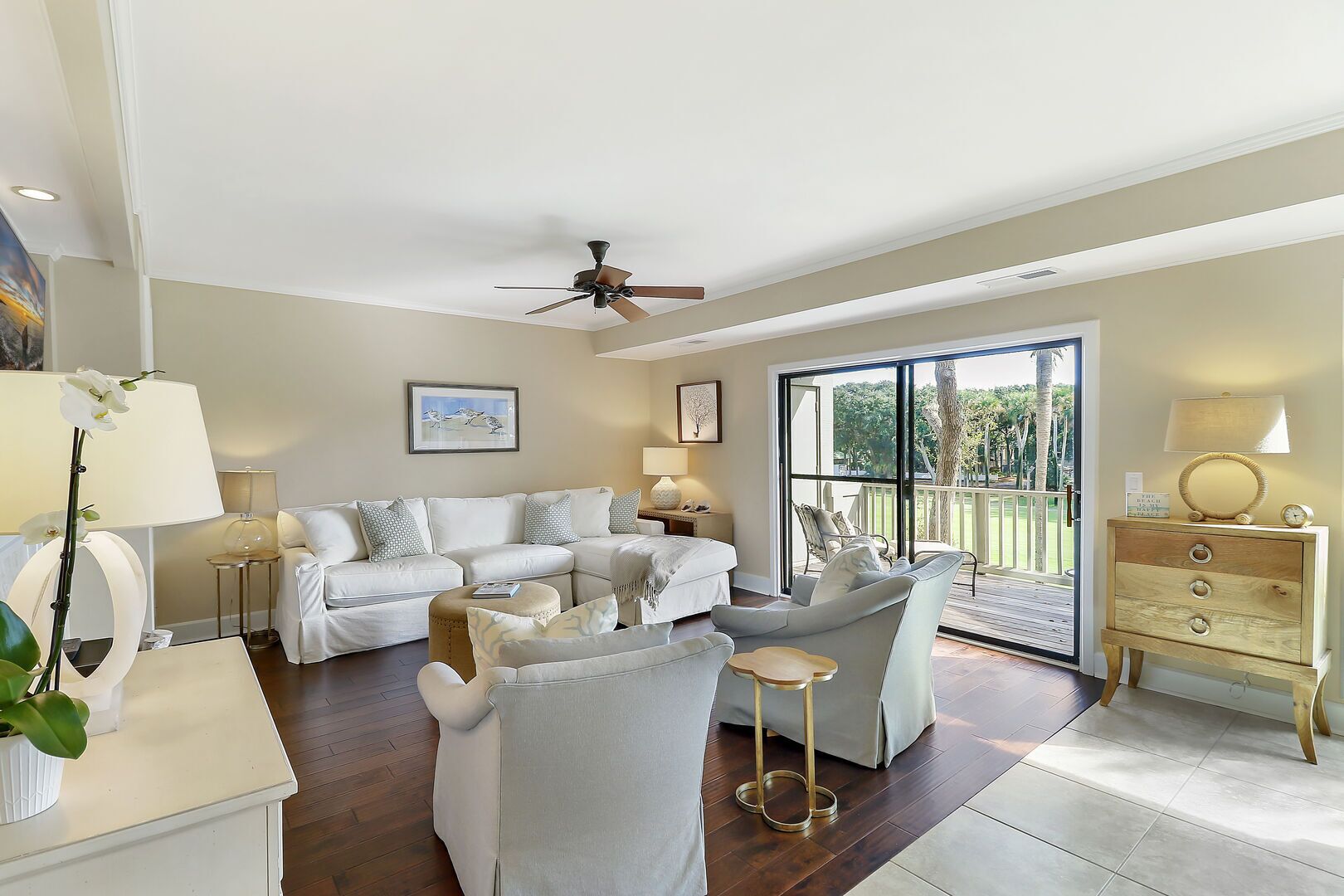 Prime East Beach LOCATION in Turtle Point with Golf Views!