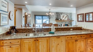 Condo, 3 Bedrooms | Private kitchen - Village at Breckenridge #2301 by Peak Property Management (Breckenridge)