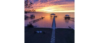 Bay Front House on Sandy Hook Dr! Longest personal pier(402ft). Read the reviews