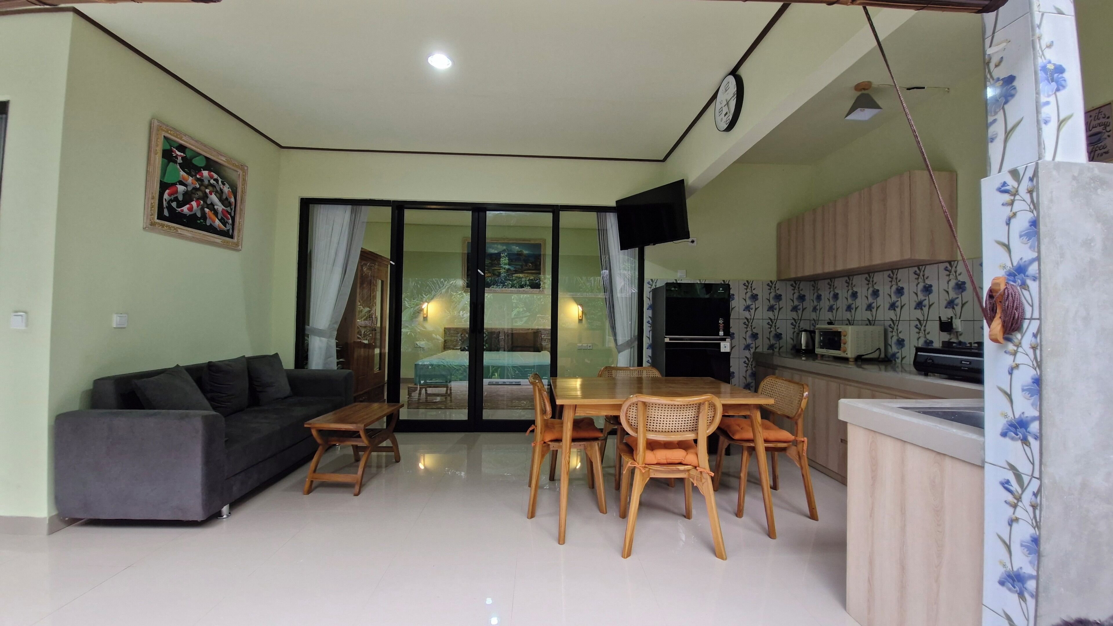 ファミリー ヴィラ 2 ベッドルーム ガーデンビュー | テラス / パティオ