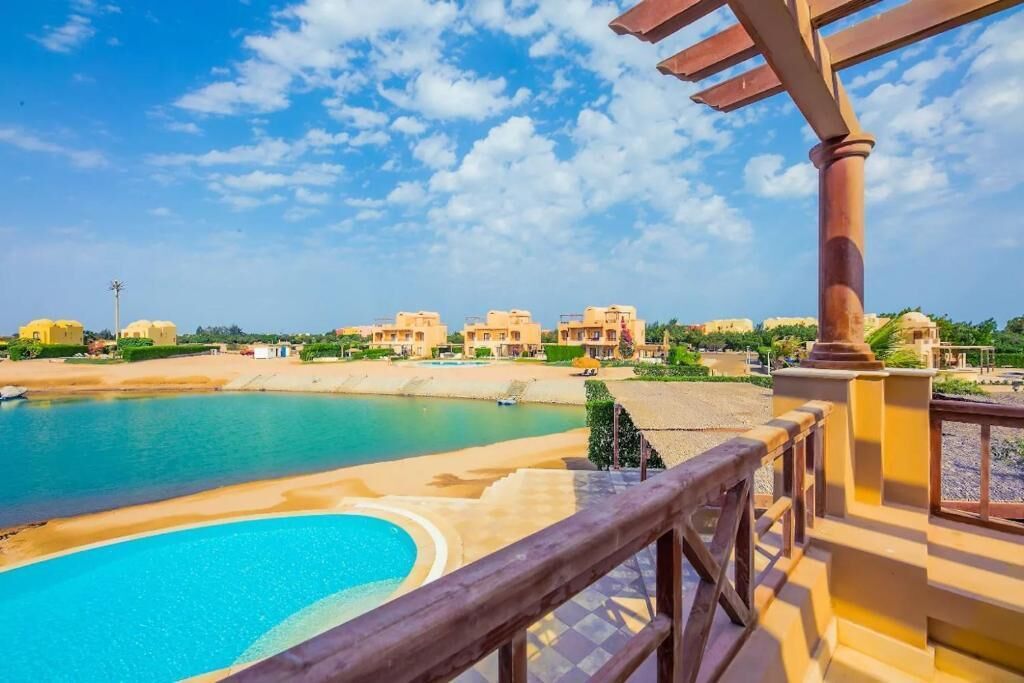Villa, 5 slaapkamers, privézwembad, uitzicht op lagune | Terras