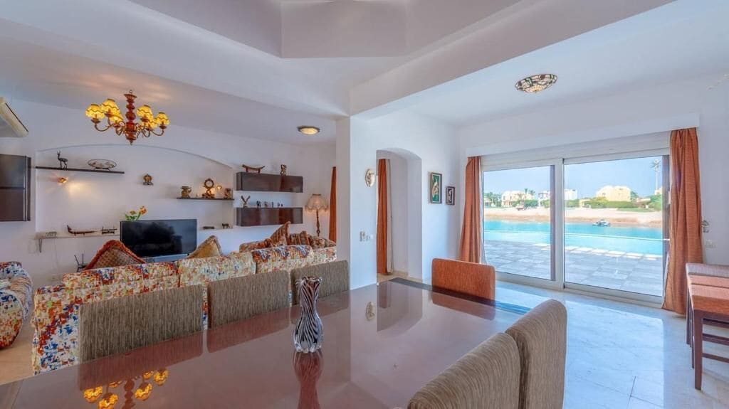 Villa, 5 slaapkamers, privézwembad, uitzicht op lagune | Luxe beddengoed, een strijkplank/strijkijzer, gratis wifi, beddengoed