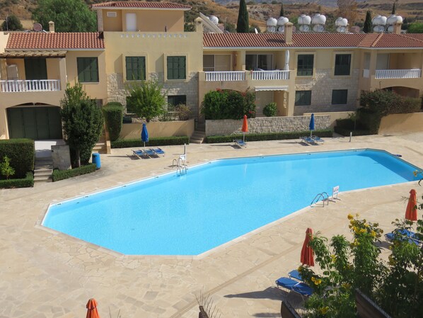 Outdoor pool - G3 Polis Gardens - includes WiFi & A/C (Polis)