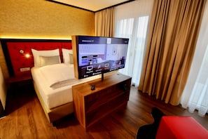 Literie hypoallergénique, minibar, coffres-forts dans les chambres