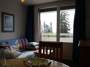 TV, DVD player - Studio 4 pers near slopes, pets allowed (Chamrousse)