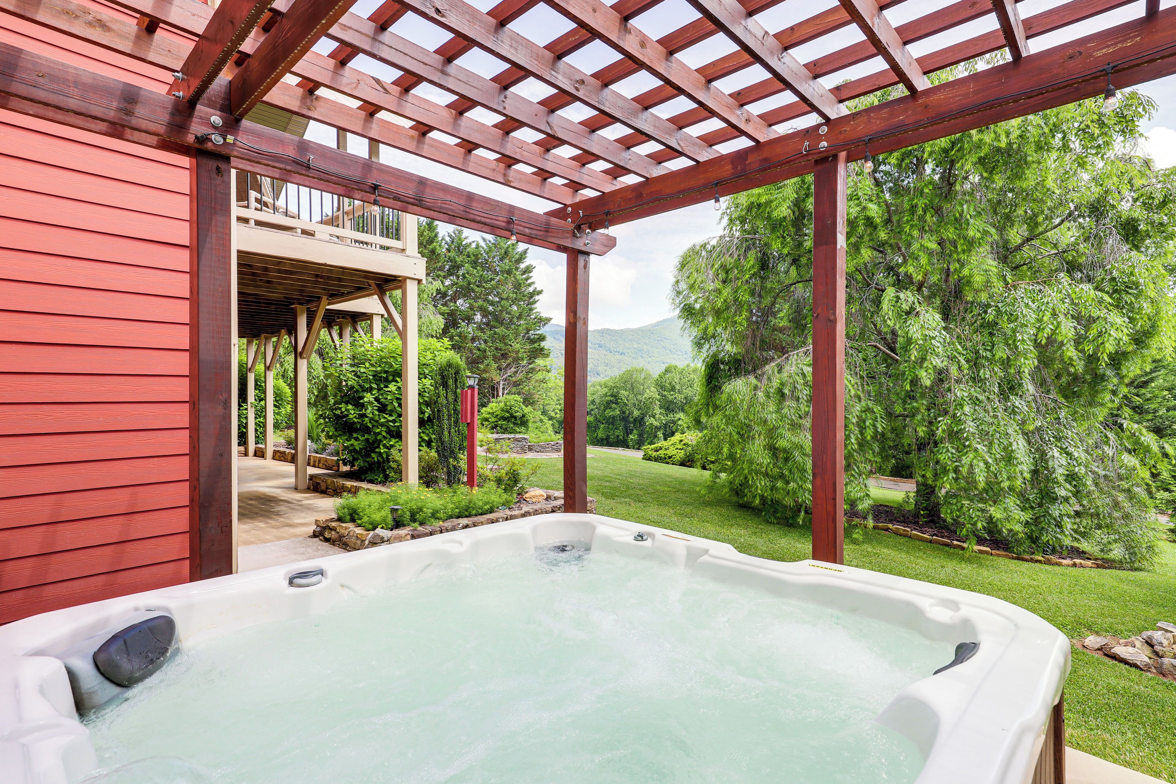 Bain à remous extérieur