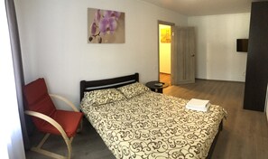 Apartamento conforto | 1 quarto, ferros/tábuas de passar roupa, Wi-Fi de cortesia
