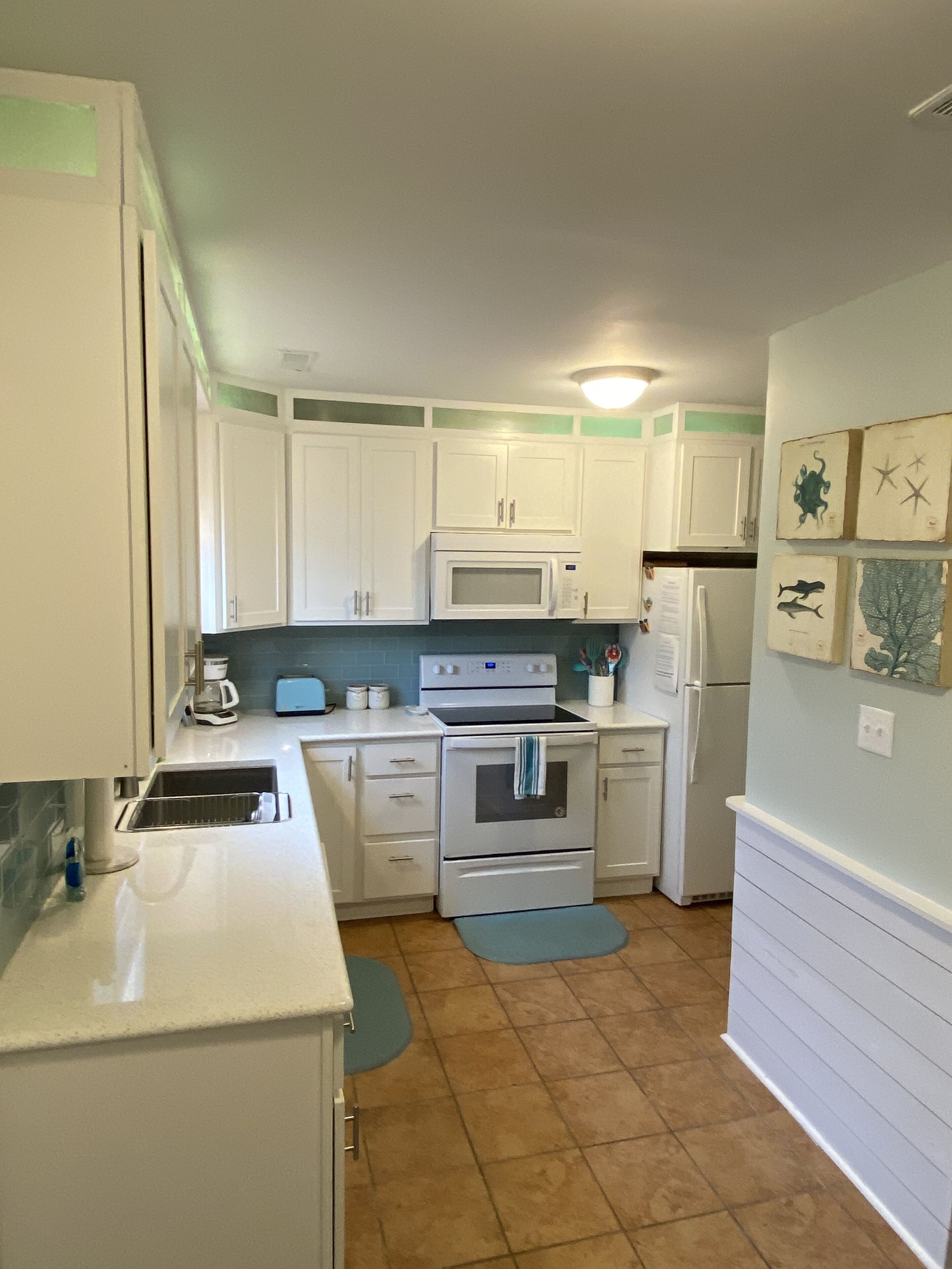 Oceanfront Townhome on  semi private residential beach!