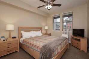 1 bedroom, internet, bed sheets